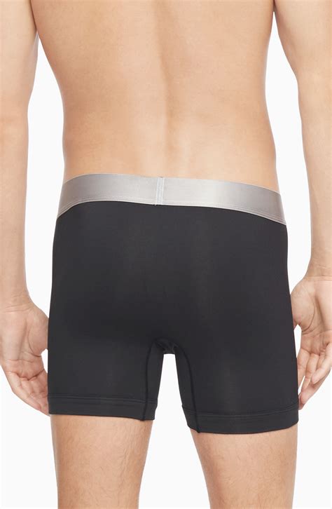 steel micro 3-pack boxer briefs calvin klein|calvin klein boxer brief microfiber.